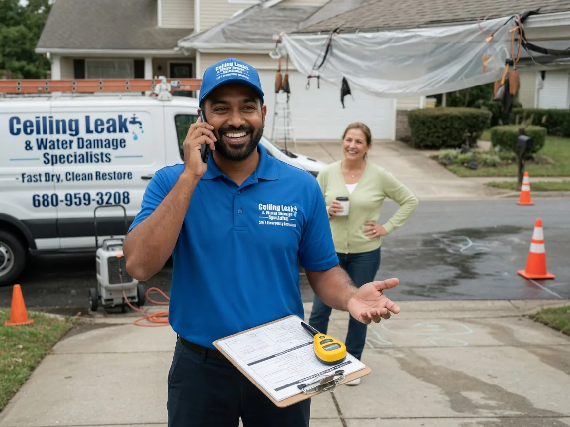 Ceiling Leak Cleanup Roundhill, KY FAQs